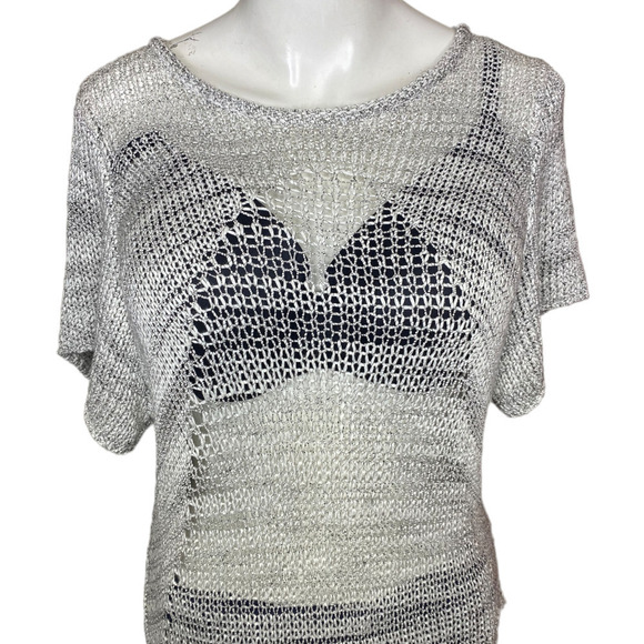 Helmut Lang Open Knit Tunic Sweater /Dress/ Cover-up Size M - Picture 1 of 11